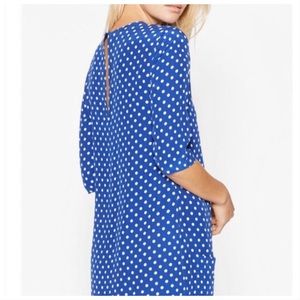 NWT Equipment Polker Dot Slik Dress